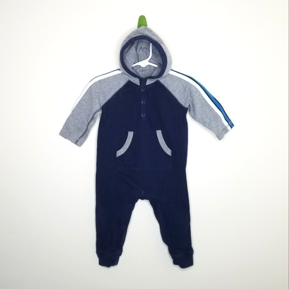Tea Collection Hood Romper 9-12m